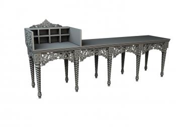 Church furniture (MBC_0023) 3D model for CNC machine